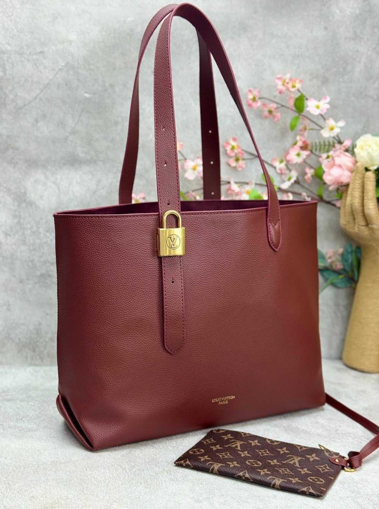 Louis Vuitton Low Key Cabas MM Bordeaux