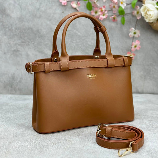 Prada Buckle Brown Classic 2026