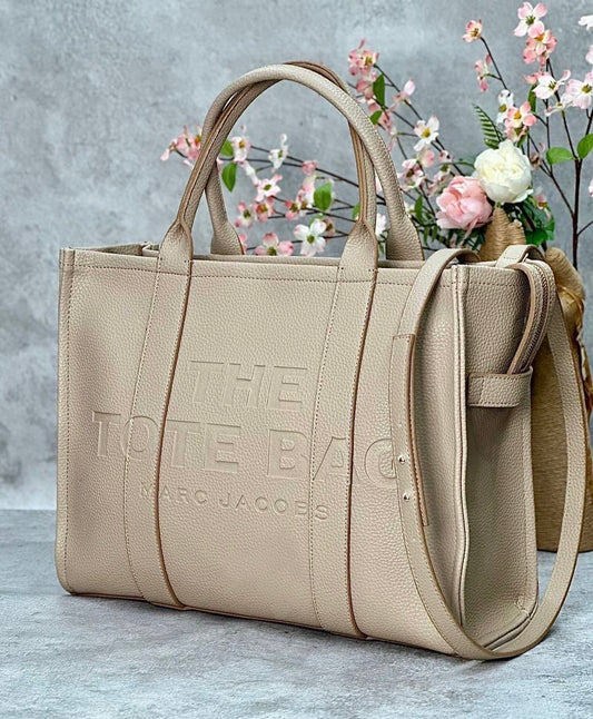 Marc Jacobs The Tote Back Beige