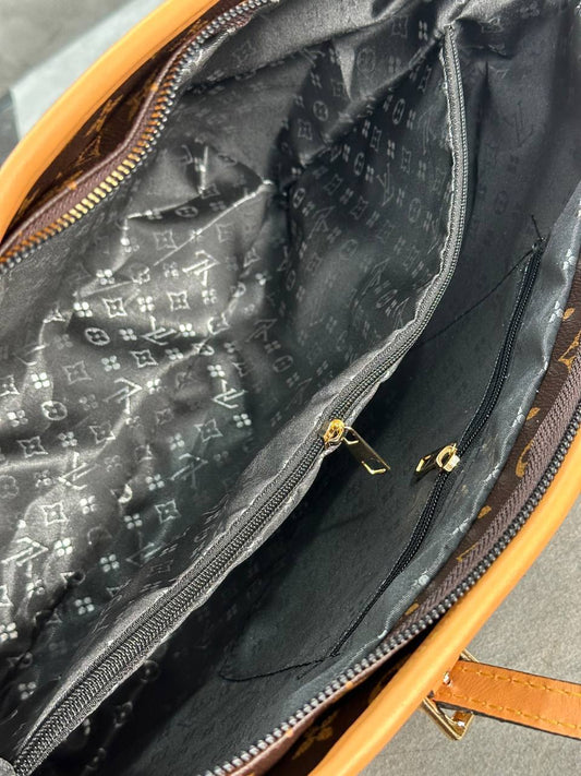 Louis Vuitton - Top Zip Tote Bag Beige 1