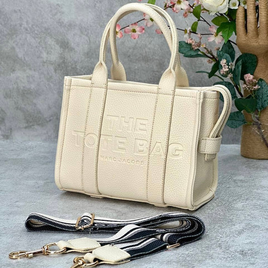 Marc Jacobs Tote Bag Cream Small