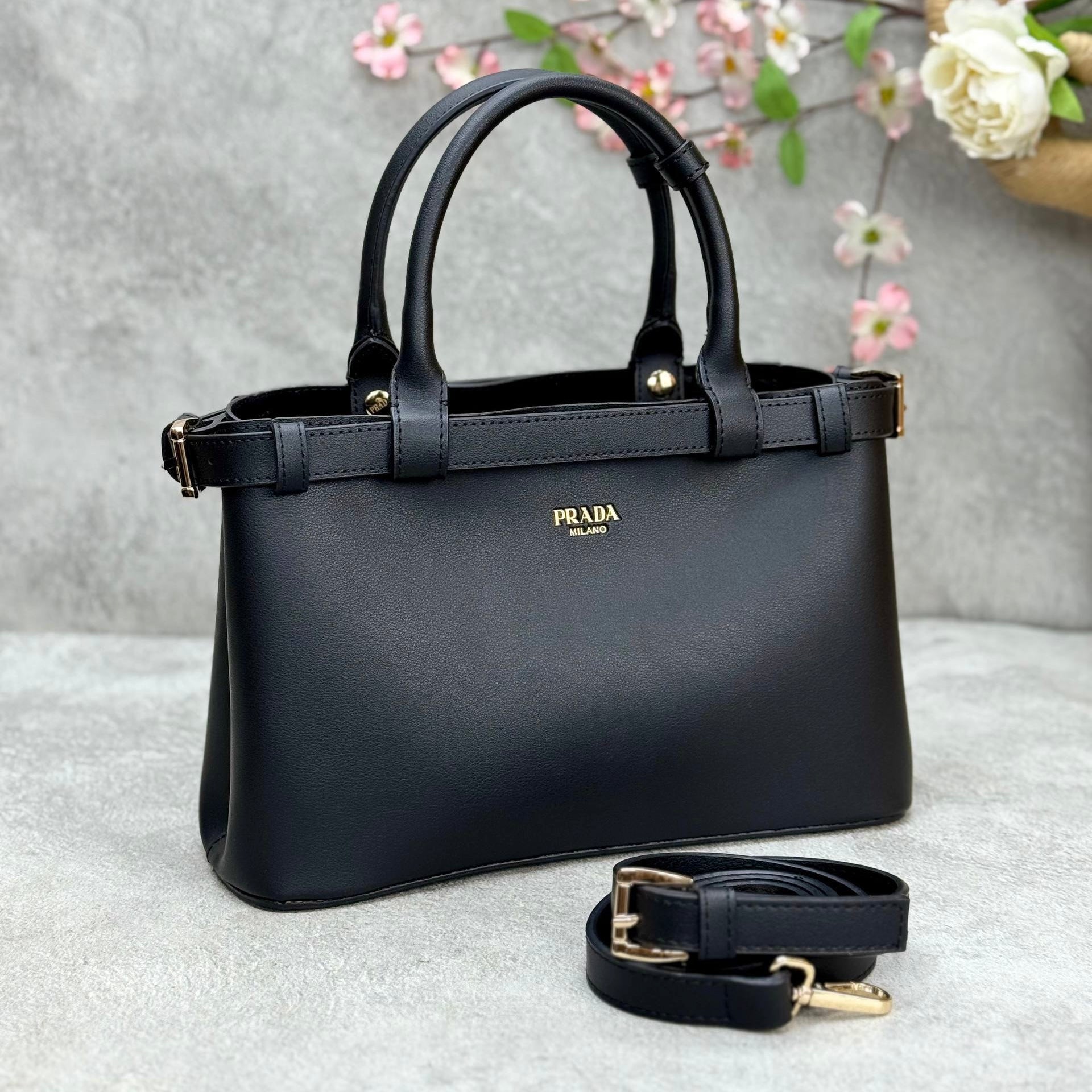 Prada Buckle Black Classic 2026