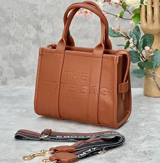 Marc Jacobs Tote Bag Brown Small
