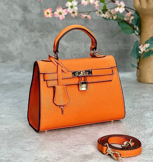 Hermes Kelly Orange Medium