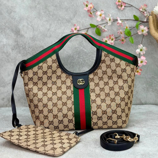 Gucci - Giglio Small Tote Bag Black
