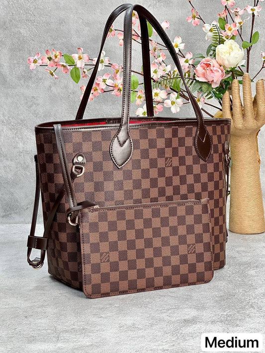 Louis Vuitton - Neverfull MM Brown 1