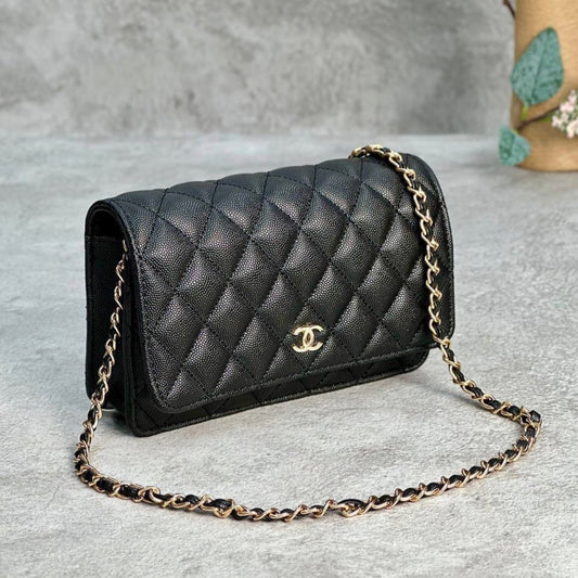 Channel Classic Wallet On Chain Gold